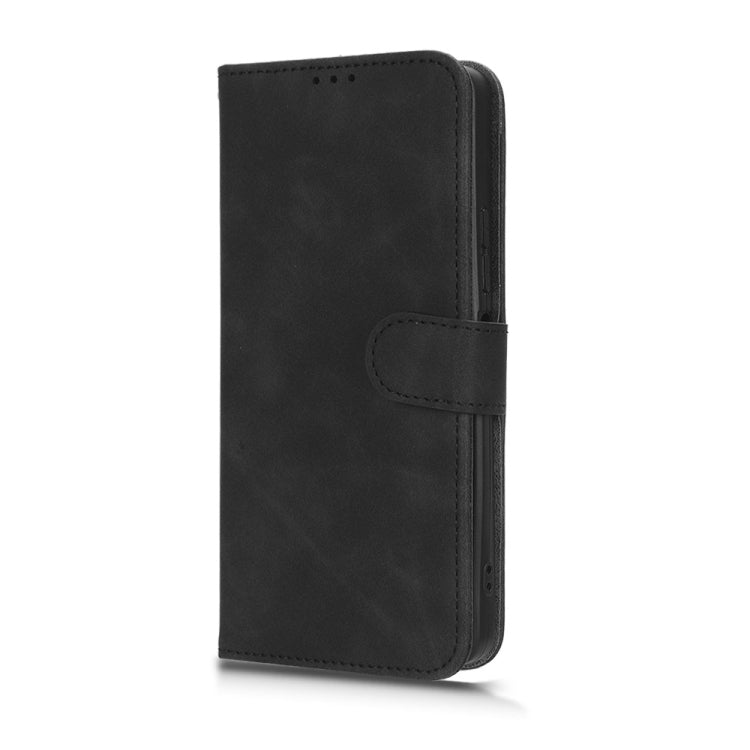 For TECNO Camon 20 Pro Skin Feel Magnetic Flip Leather Phone Case(Black) - Tecno Cases by PMC Jewellery | Online Shopping South Africa | PMC Jewellery | Buy Now Pay Later Mobicred