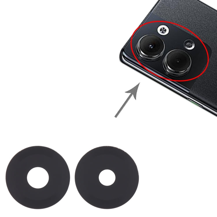 For OPPO Reno9 Pro 10pcs Back Camera Lens - Camera Series by PMC Jewellery | Online Shopping South Africa | PMC Jewellery