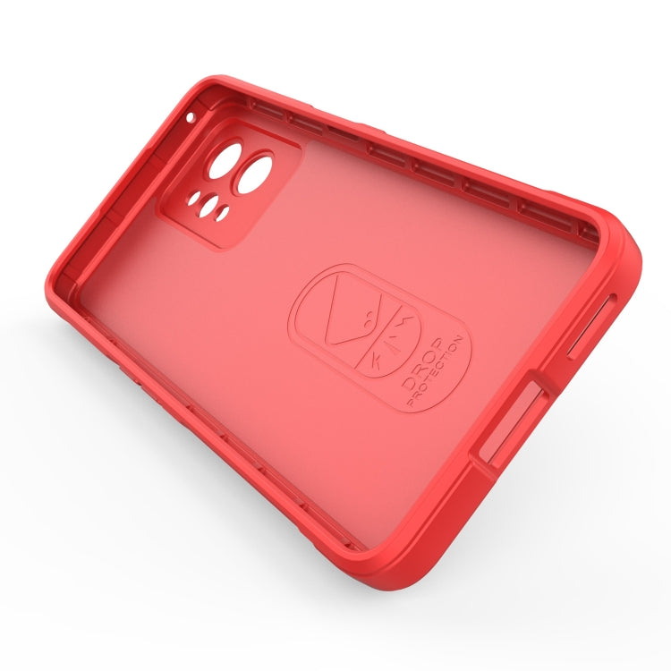For Realme GT2 Pro Magic Shield TPU + Flannel Phone Case(Red) - Realme Cases by PMC TechLife | Online Shopping South Africa | PMC TechLife | Buy Now Pay Later Mobicred