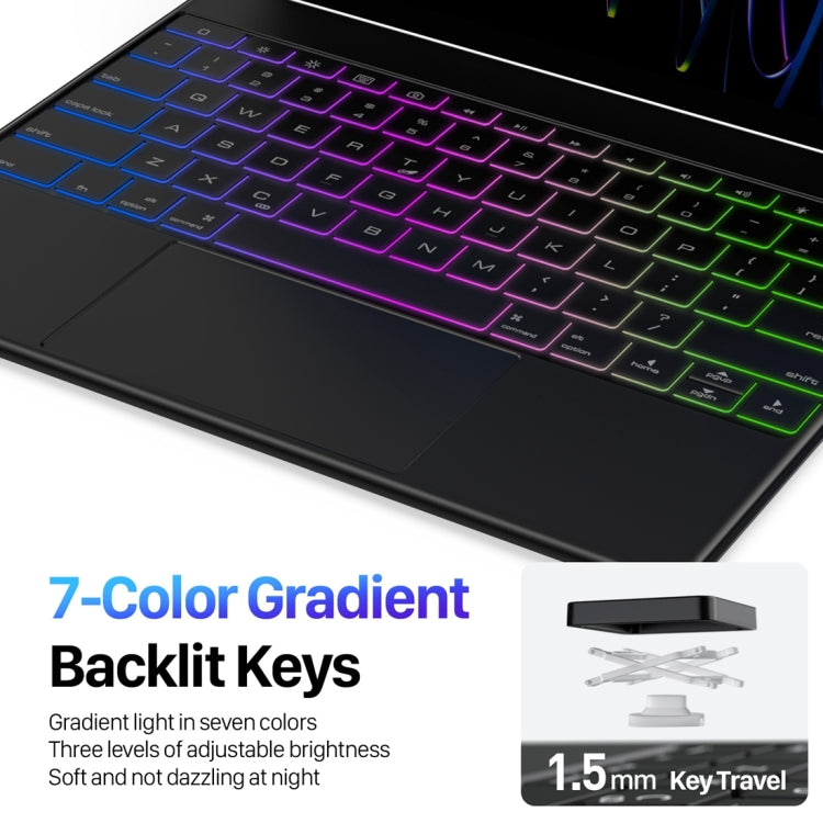 DUX DUCIS MK Series Floating Magnetic Keyboard Tablet Leather Case For iPad Pro 12.9 2021 - free shipping - PMC TechLife - Order now!