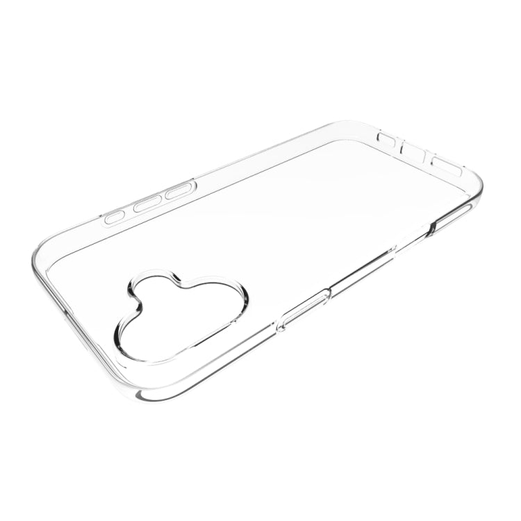 For iPhone 16 Plus Waterproof Texture TPU Phone Case(Transparent) - More iPhone Cases by PMC TechLife | Online Shopping South Africa | PMC TechLife