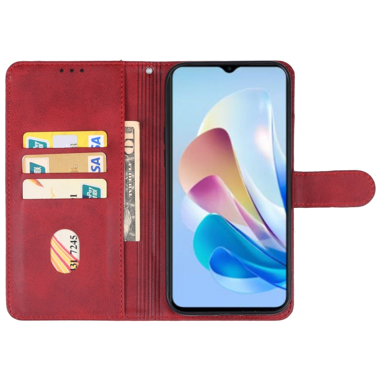 For ZTE Axon 40 Lite Leather Phone Case(Red) - ZTE Cases by PMC Jewellery | Online Shopping South Africa | PMC Jewellery | Buy Now Pay Later Mobicred