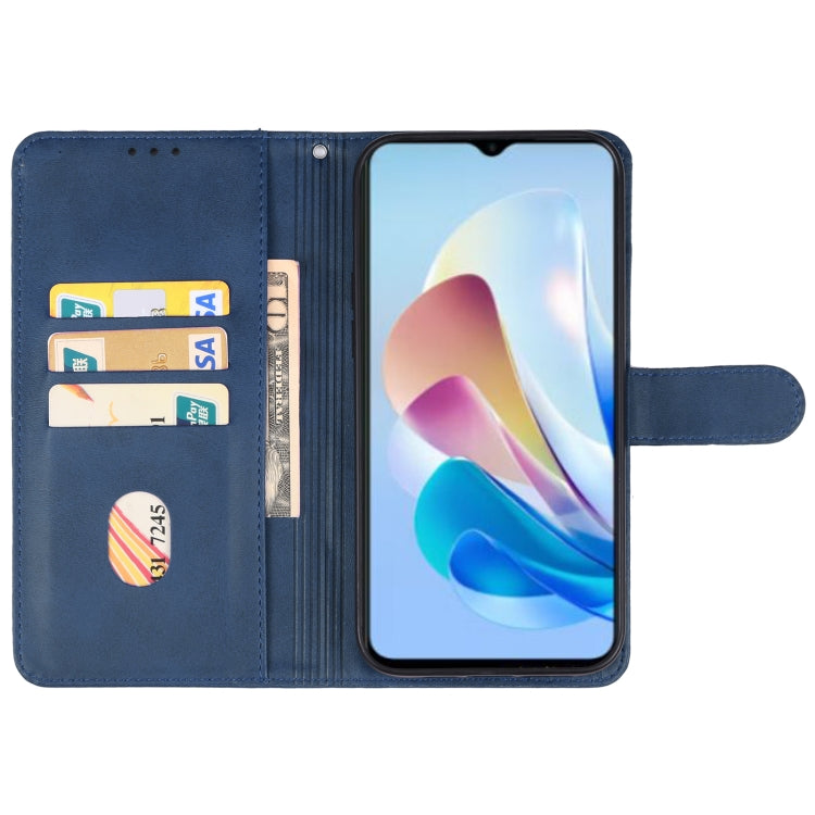 For ZTE Axon 40 Lite Leather Phone Case(Blue) - ZTE Cases by PMC Jewellery | Online Shopping South Africa | PMC Jewellery | Buy Now Pay Later Mobicred