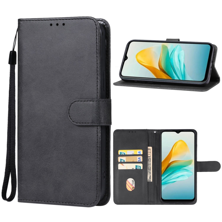 For ZTE Blade A53 Leather Phone Case(Black) - ZTE Cases by PMC Jewellery | Online Shopping South Africa | PMC Jewellery | Buy Now Pay Later Mobicred