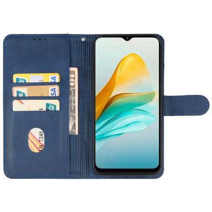 For ZTE Blade A53 Leather Phone Case(Blue) - ZTE Cases by PMC Jewellery | Online Shopping South Africa | PMC Jewellery | Buy Now Pay Later Mobicred