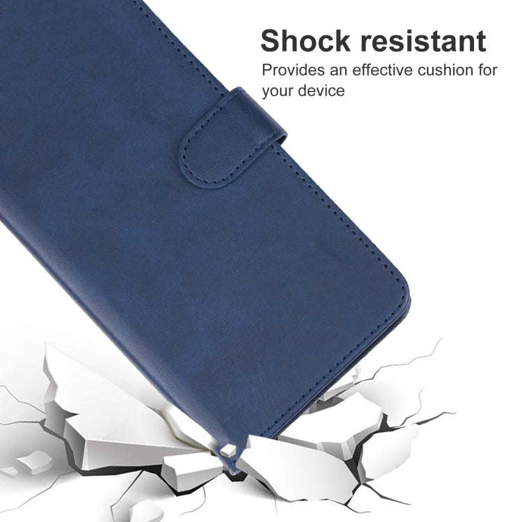 For ZTE Blade A53 Leather Phone Case(Blue) - ZTE Cases by PMC Jewellery | Online Shopping South Africa | PMC Jewellery | Buy Now Pay Later Mobicred