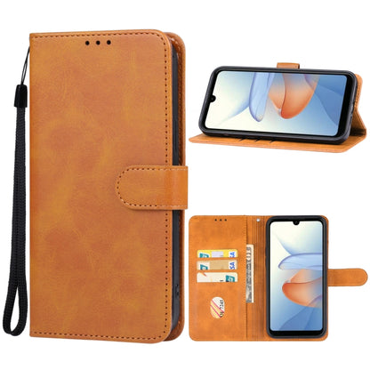 For ZTE Blade L220 Leather Phone Case(Brown) - ZTE Cases by PMC Jewellery | Online Shopping South Africa | PMC Jewellery | Buy Now Pay Later Mobicred