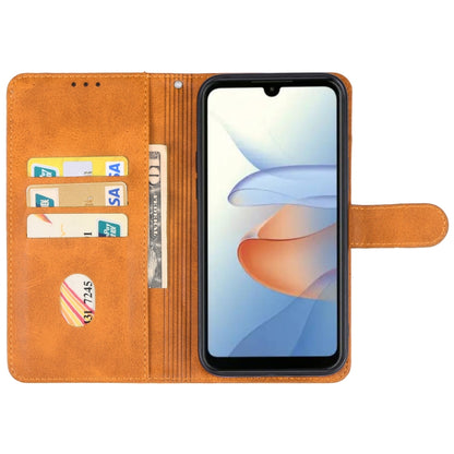 For ZTE Blade L220 Leather Phone Case(Brown) - ZTE Cases by PMC Jewellery | Online Shopping South Africa | PMC Jewellery | Buy Now Pay Later Mobicred