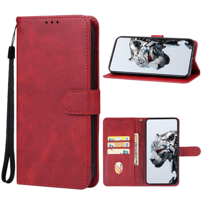 For ZTE nubia Red Magic 8S Pro Leather Phone Case(Red) - ZTE Cases by PMC Jewellery | Online Shopping South Africa | PMC Jewellery | Buy Now Pay Later Mobicred