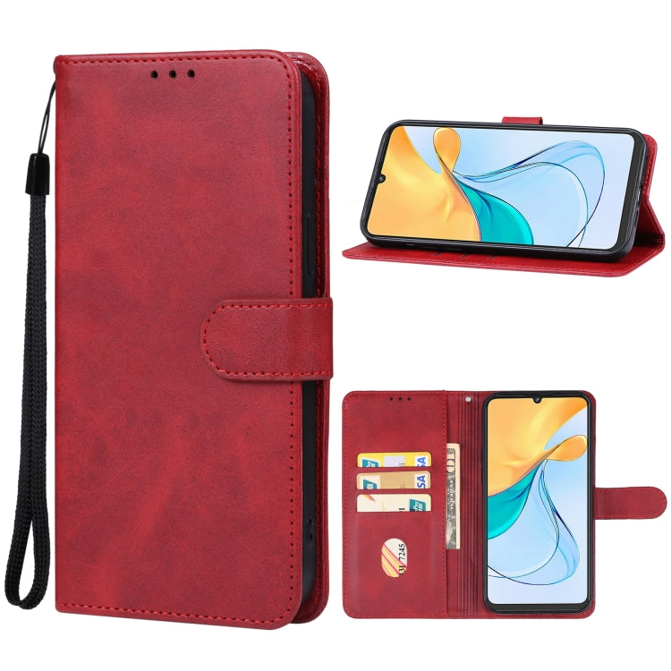 For ZTE Blade V50 Vita Leather Phone Case(Red) - ZTE Cases by PMC Jewellery | Online Shopping South Africa | PMC Jewellery | Buy Now Pay Later Mobicred