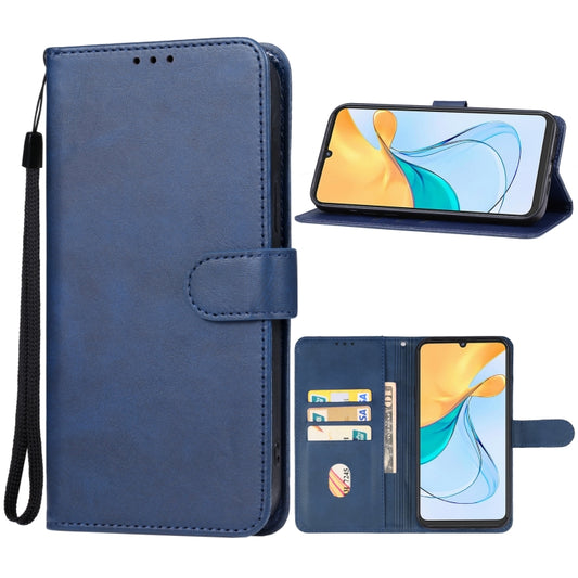 For ZTE Blade V50 Vita Leather Phone Case(Blue) - ZTE Cases by PMC Jewellery | Online Shopping South Africa | PMC Jewellery | Buy Now Pay Later Mobicred