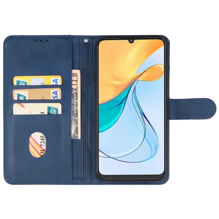 For ZTE Blade V50 Vita Leather Phone Case(Blue) - ZTE Cases by PMC Jewellery | Online Shopping South Africa | PMC Jewellery | Buy Now Pay Later Mobicred