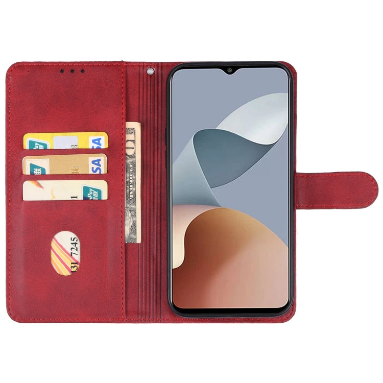 For ZTE Blade A73 4G/Blade V50 Smart/Axon 50 Lite Leather Phone Case(Red) - ZTE Cases by PMC Jewellery | Online Shopping South Africa | PMC Jewellery | Buy Now Pay Later Mobicred