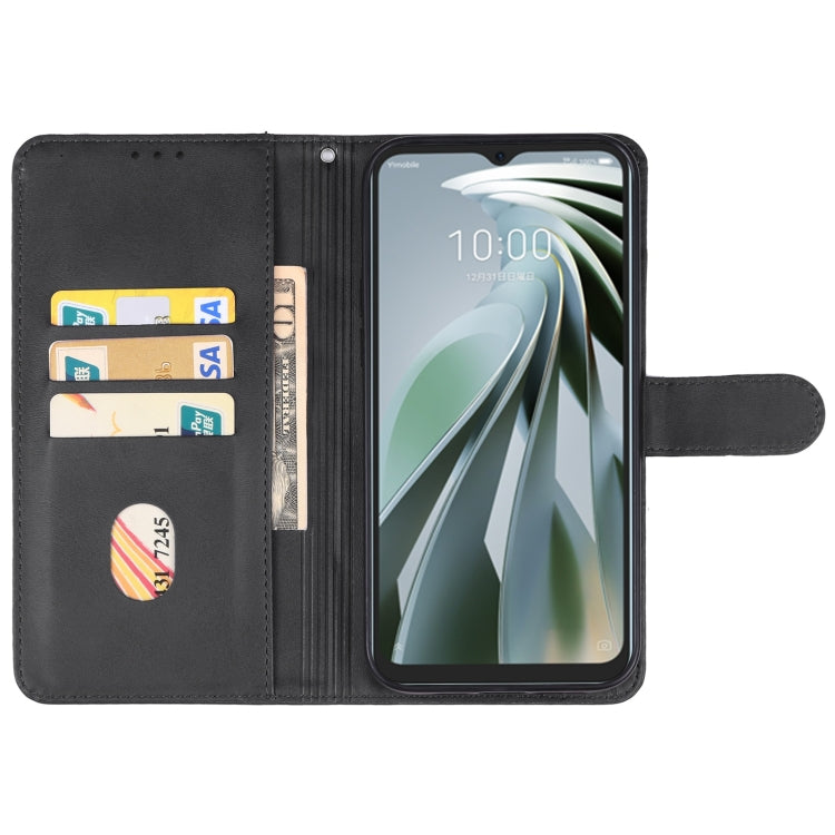 For ZTE Libero 5G IV Leather Phone Case(Black) - ZTE Cases by PMC Jewellery | Online Shopping South Africa | PMC Jewellery | Buy Now Pay Later Mobicred