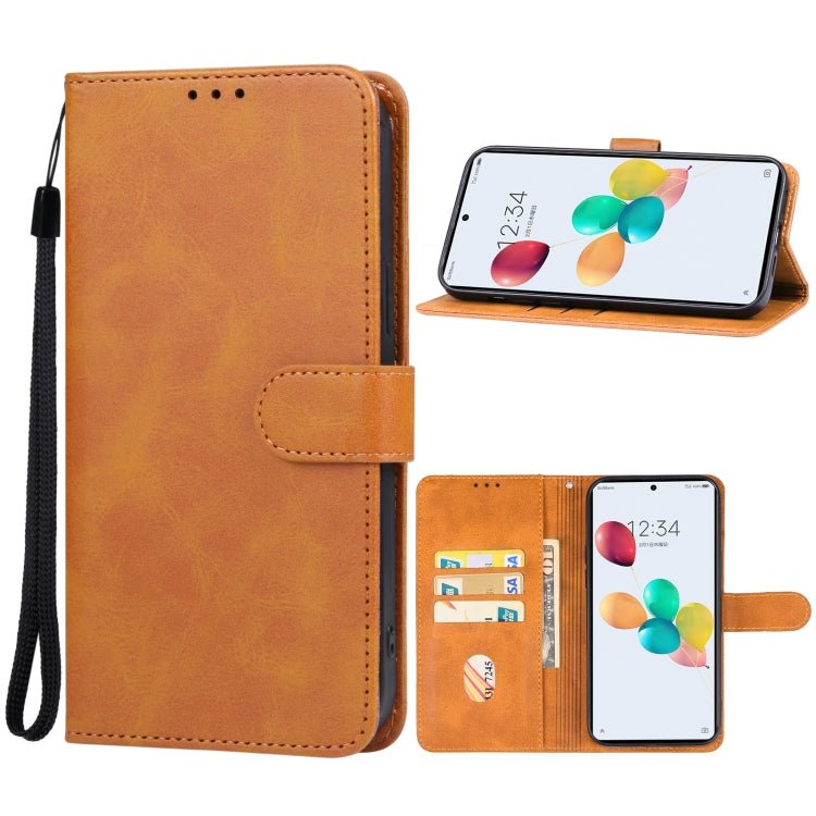 For ZTE Anshin Family/JP Version/A303ZT Leather Phone Case(Brown) - ZTE Cases by PMC Jewellery | Online Shopping South Africa | PMC Jewellery | Buy Now Pay Later Mobicred