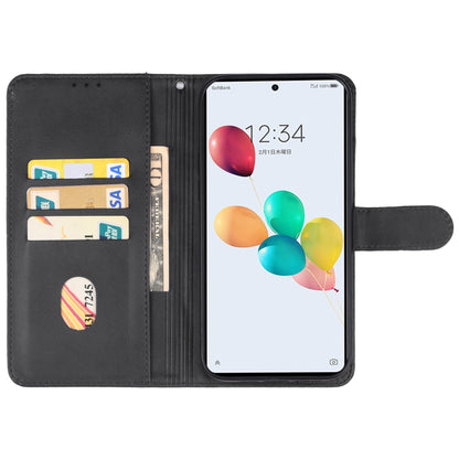 For ZTE Anshin Family/JP Version/A303ZT Leather Phone Case(Black) - ZTE Cases by PMC Jewellery | Online Shopping South Africa | PMC Jewellery | Buy Now Pay Later Mobicred