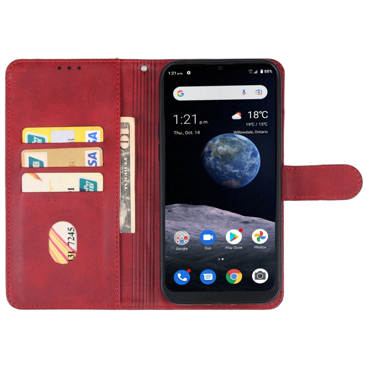 For ZTE Blade A7P Leather Phone Case(Red) - ZTE Cases by PMC Jewellery | Online Shopping South Africa | PMC Jewellery | Buy Now Pay Later Mobicred