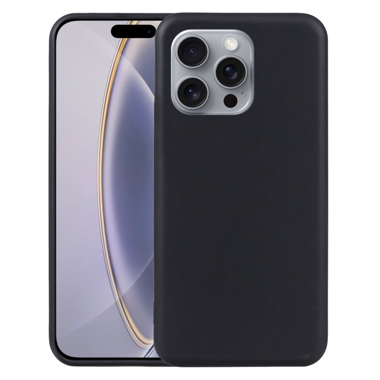 For iPhone 16 Pro Max TPU Phone Case(Black) - More iPhone Cases by PMC Jewellery | Online Shopping South Africa | PMC Jewellery