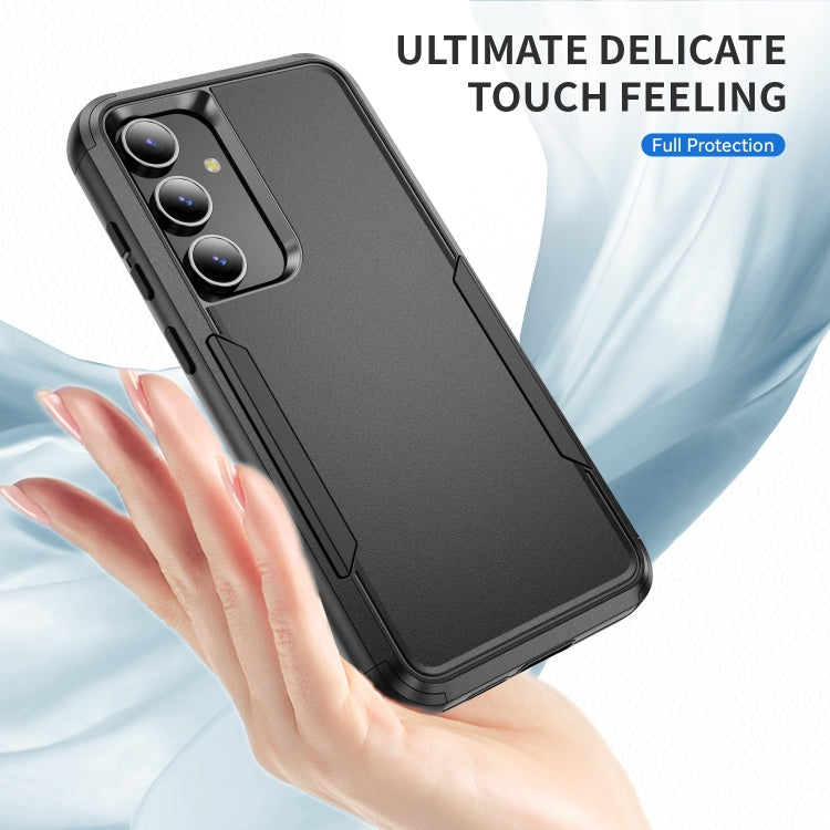 For Samsung Galaxy S24+ 5G TPU + PC Shockproof Protective Phone Case(Black) - Galaxy S24+ 5G Cases by PMC Jewellery | Online Shopping South Africa | PMC Jewellery