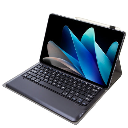 For vivo Pad 2 12.1 inch AV12 Ultra-thin Split Bluetooth Keyboard Leather Tablet Case(Black) - Others Keyboard by PMC Jewellery | Online Shopping South Africa | PMC Jewellery