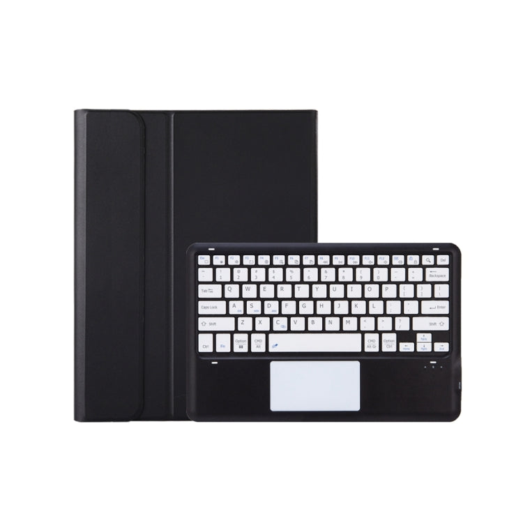 For vivo Pad 2 12.1 inch AV12-A Ultra-thin Split Bluetooth Keyboard Leather Tablet Case with Touchpad(Black+White) - Others Keyboard by PMC Jewellery | Online Shopping South Africa | PMC Jewellery