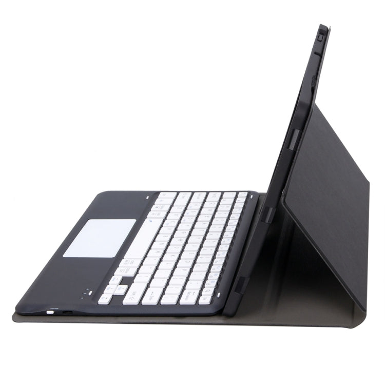 For vivo Pad 2 12.1 inch AV12-A Ultra-thin Split Bluetooth Keyboard Leather Tablet Case with Touchpad(Black+White) - Others Keyboard by PMC TechLife | Online Shopping South Africa | PMC TechLife
