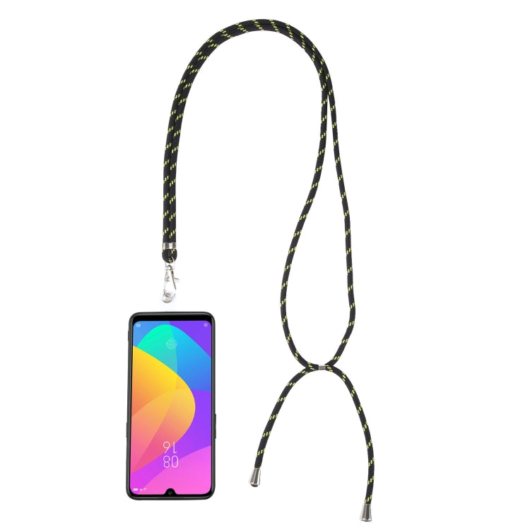 Universal Mixed Color Mobile Phone Lanyard (Black Yellow) - Lanyards & Wrist Straps by PMC Jewellery | Online Shopping South Africa | PMC Jewellery