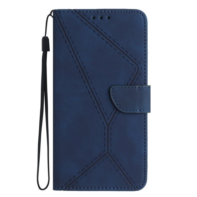 For Motorola Moto E22S / G22 4G Stitching Embossed Leather Phone Case(Blue) - free shipping - PMC TechLife - Order now!