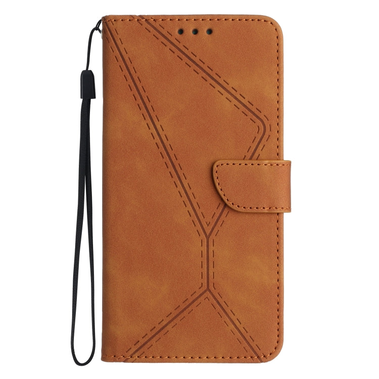 For Motorola Edge 40 Neo Stitching Embossed Leather Phone Case(Brown) - free shipping - PMC TechLife - Order now!