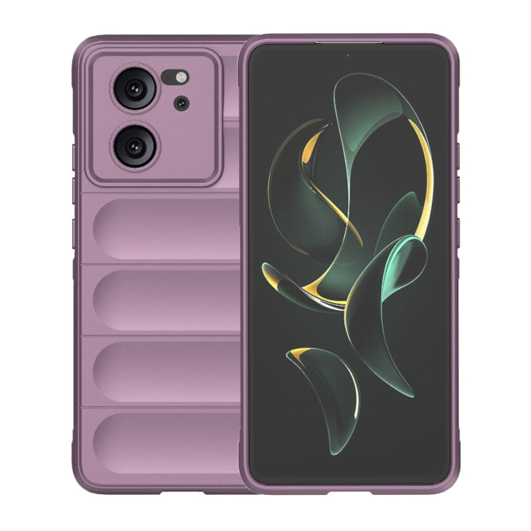 For Xiaomi Redmi K60 Ultra Magic Shield TPU + Flannel Phone Case(Purple) - Redmi K60 Ultra Cases by PMC Jewellery | Online Shopping South Africa | PMC Jewellery | Buy Now Pay Later Mobicred