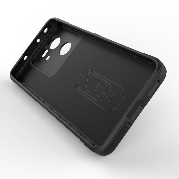 For Xiaomi Redmi K60 Ultra Magic Shield TPU + Flannel Phone Case(Wine Red) - Redmi K60 Ultra Cases by PMC TechLife | Online Shopping South Africa | PMC TechLife | Buy Now Pay Later Mobicred