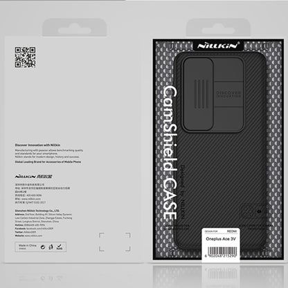 For OnePlus Ace 3V NILLKIN Black Mirror Series Camshield PC Phone Case(Black) - OnePlus Cases by NILLKIN | Online Shopping South Africa | PMC Jewellery