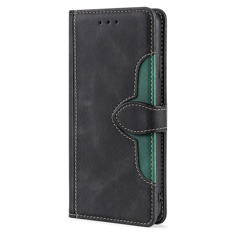 For Infinix Note 40 Pro 4G Skin Feel Magnetic Buckle Leather Phone Case(Black) - Infinix Cases by PMC Jewellery | Online Shopping South Africa | PMC Jewellery | Buy Now Pay Later Mobicred