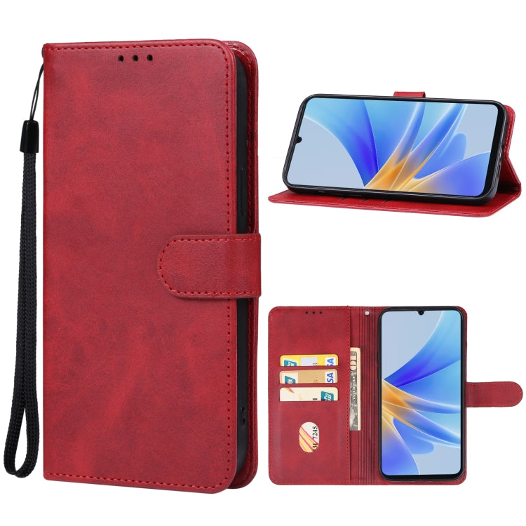 For Blackview Oscal Modern 8 Leather Phone Case(Red) - More Brand by PMC Jewellery | Online Shopping South Africa | PMC Jewellery