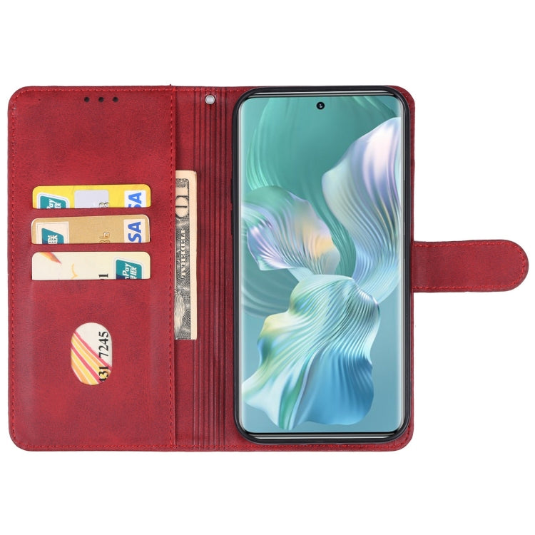 For Honor 90 Leather Phone Case(Red) - Honor Cases by PMC Jewellery | Online Shopping South Africa | PMC Jewellery | Buy Now Pay Later Mobicred