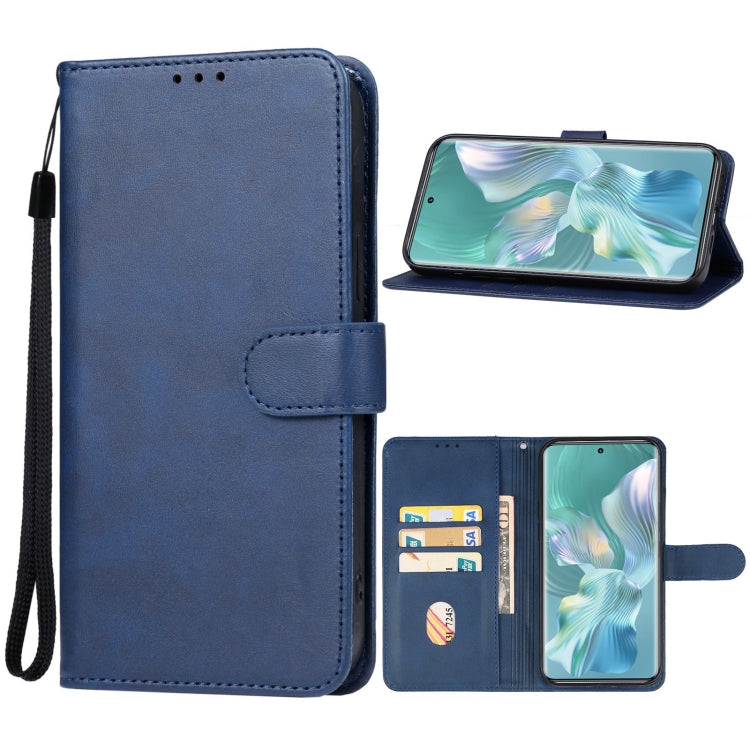 For Honor 90 Leather Phone Case(Blue) - Honor Cases by PMC Jewellery | Online Shopping South Africa | PMC Jewellery | Buy Now Pay Later Mobicred