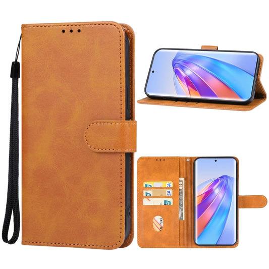 For Honor X50 Leather Phone Case(Brown) - Honor Cases by PMC Jewellery | Online Shopping South Africa | PMC Jewellery | Buy Now Pay Later Mobicred