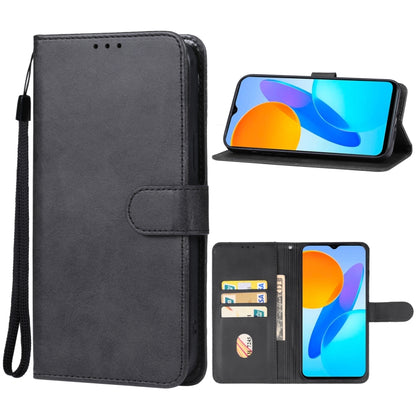 For Honor X6s Leather Phone Case(Black) - Honor Cases by PMC Jewellery | Online Shopping South Africa | PMC Jewellery | Buy Now Pay Later Mobicred