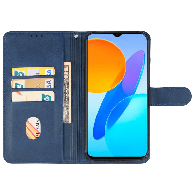 For Honor X6s Leather Phone Case(Blue) - Honor Cases by PMC Jewellery | Online Shopping South Africa | PMC Jewellery | Buy Now Pay Later Mobicred