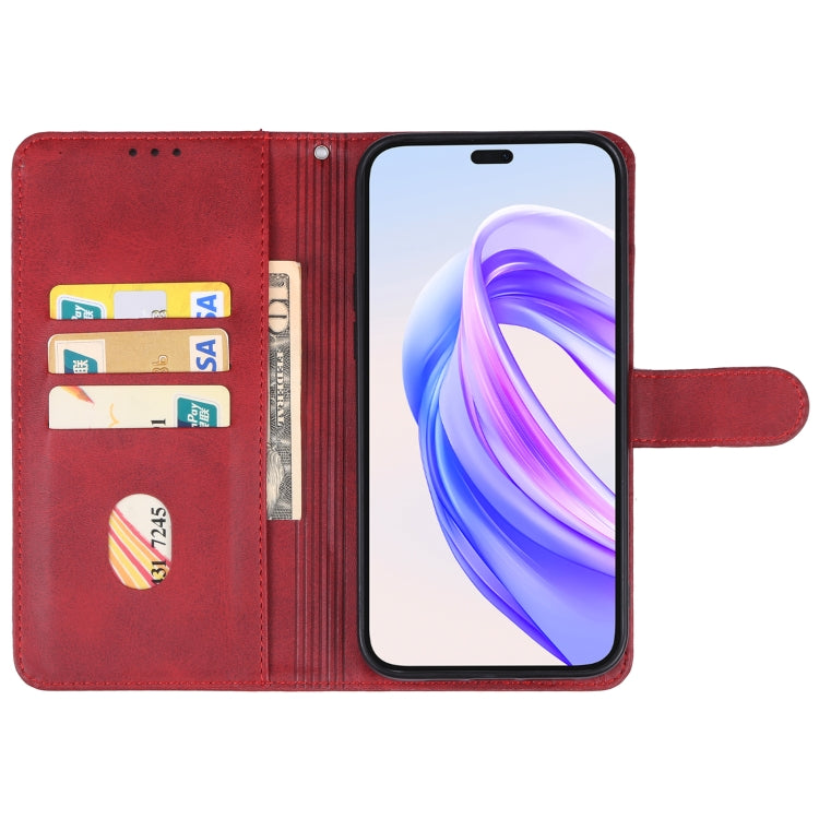 For Honor X50i+ Leather Phone Case(Red) - Honor Cases by PMC Jewellery | Online Shopping South Africa | PMC Jewellery | Buy Now Pay Later Mobicred