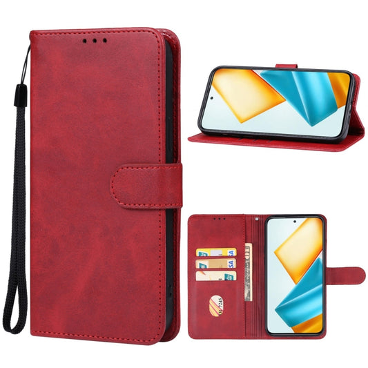 For Honor 90 GT Leather Phone Case(Red) - Honor Cases by PMC Jewellery | Online Shopping South Africa | PMC Jewellery | Buy Now Pay Later Mobicred