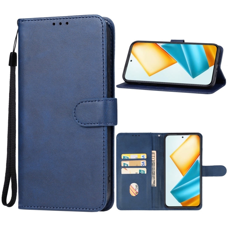 For Honor 90 GT Leather Phone Case(Blue) - Honor Cases by PMC Jewellery | Online Shopping South Africa | PMC Jewellery | Buy Now Pay Later Mobicred