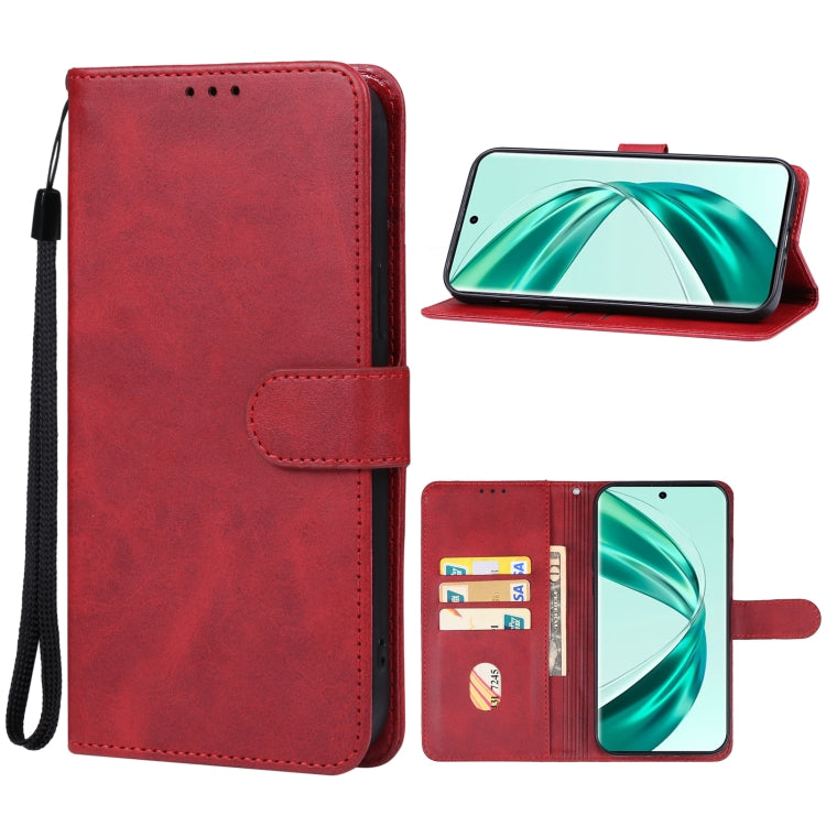 For Honor X50 Pro Leather Phone Case(Red) - Honor Cases by PMC Jewellery | Online Shopping South Africa | PMC Jewellery | Buy Now Pay Later Mobicred