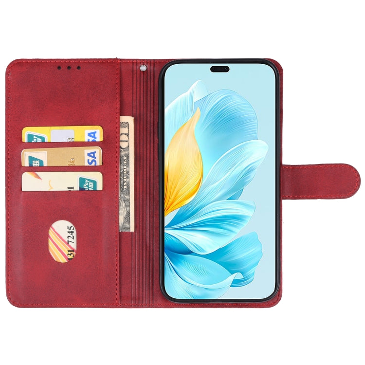 For Honor 200 Lite Global Leather Phone Case(Red) - Honor Cases by PMC Jewellery | Online Shopping South Africa | PMC Jewellery | Buy Now Pay Later Mobicred