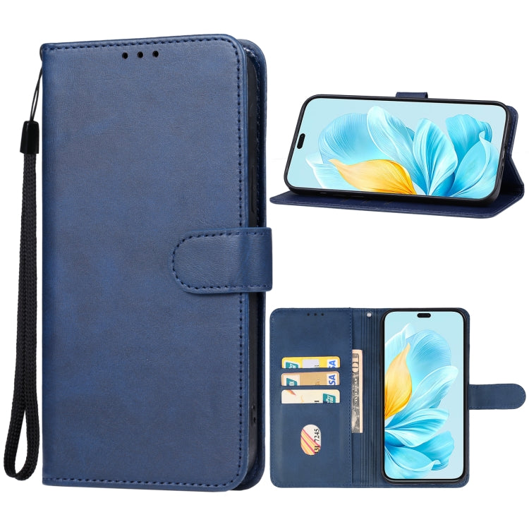 For Honor 200 Lite Global Leather Phone Case(Blue) - Honor Cases by PMC Jewellery | Online Shopping South Africa | PMC Jewellery | Buy Now Pay Later Mobicred