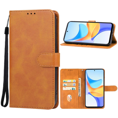 For Honor Play 50 Leather Phone Case(Brown) - Honor Cases by PMC Jewellery | Online Shopping South Africa | PMC Jewellery | Buy Now Pay Later Mobicred