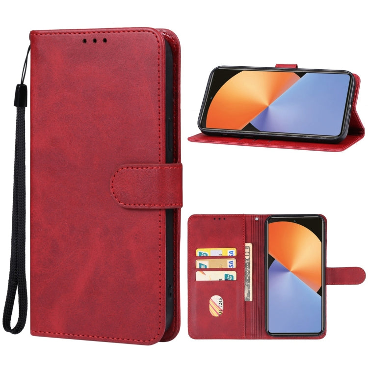 For Infinix Note 30 Pro Leather Phone Case(Red) - Infinix Cases by PMC Jewellery | Online Shopping South Africa | PMC Jewellery | Buy Now Pay Later Mobicred