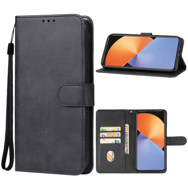 For Infinix Note 30 Pro Leather Phone Case(Black) - Infinix Cases by PMC Jewellery | Online Shopping South Africa | PMC Jewellery | Buy Now Pay Later Mobicred