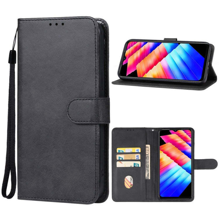 For Infinix Note 30i Leather Phone Case(Black) - Infinix Cases by PMC Jewellery | Online Shopping South Africa | PMC Jewellery | Buy Now Pay Later Mobicred