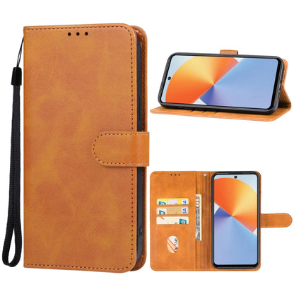 For Infinix Note 30 5G Leather Phone Case(Brown) - Infinix Cases by PMC Jewellery | Online Shopping South Africa | PMC Jewellery | Buy Now Pay Later Mobicred